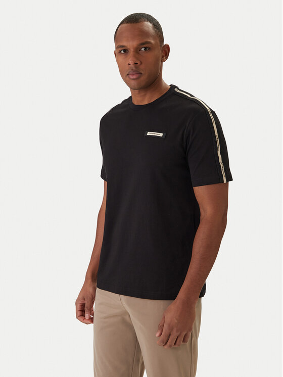 EA7 Emporio Armani Tricou 7M001476 AF10375 Negru Regular Fit