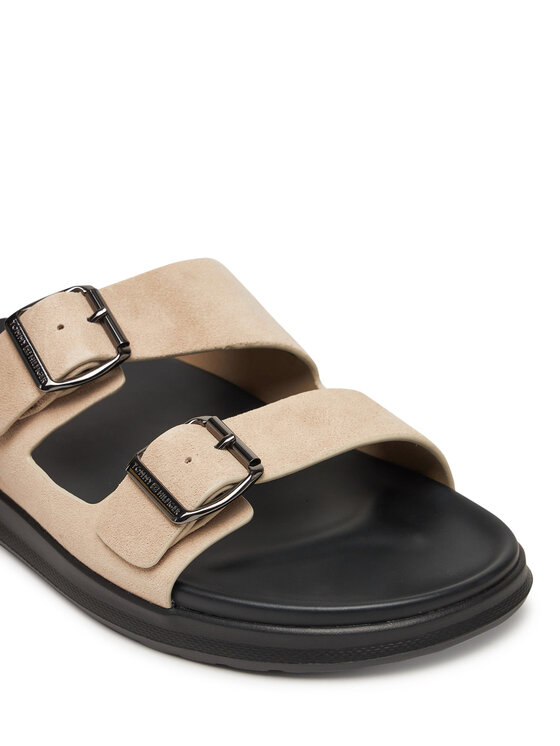 Tommy Hilfiger Tommy Hilfiger Natikači D Density Hilfiger Sde Sand FM0FM05413 Bež