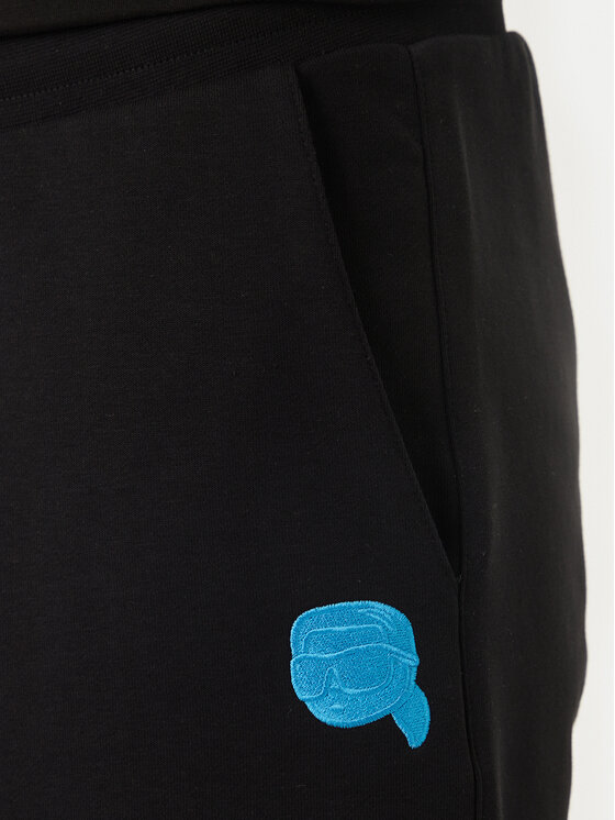KARL LAGERFELD KARL LAGERFELD Спортивні шорти 705118 562900 Чорний Loose Fit