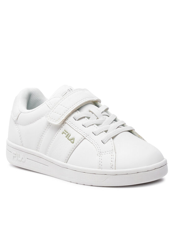 Fila Fila Sneakersy Crosscourt Line Velcro Kids FFK0184 Biały