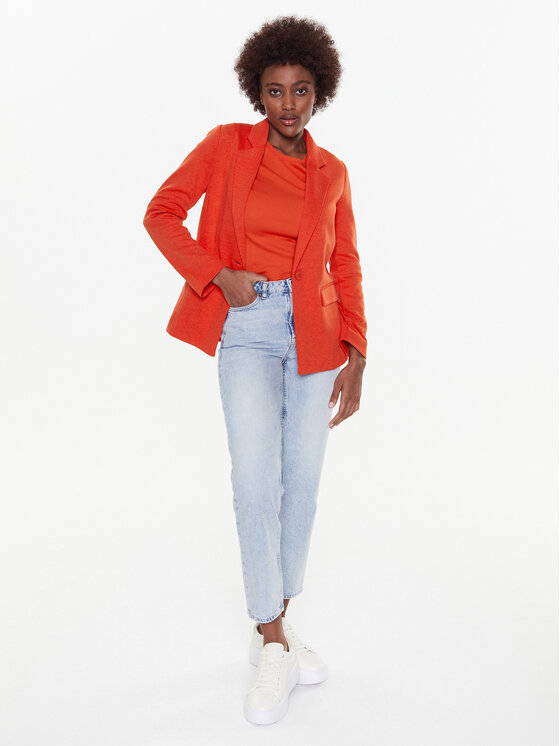 Blusa 3GA2E16F9 Arancione Regular Fit