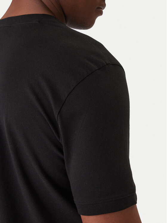HUGO Hugo Tričko Diragolino212 50447978 Čierna Regular Fit