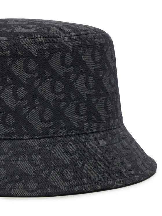Calvin Klein Jeans Calvin Klein Jeans Klobouk Logo Jacquard Bucket Hat LV04K5059G Černá