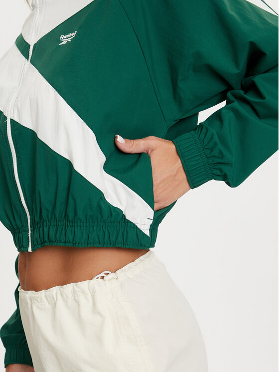Reebok Reebok Демісезонна куртка Cl Ae Fr Tt 100076212 Зелений Regular Fit