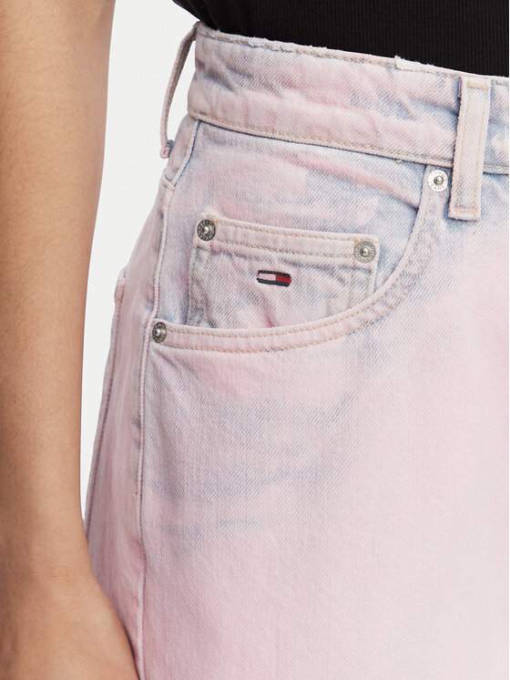 Tommy Jeans Tommy Jeans Jeansy DW0DW22372 Różowy Loose Fit
