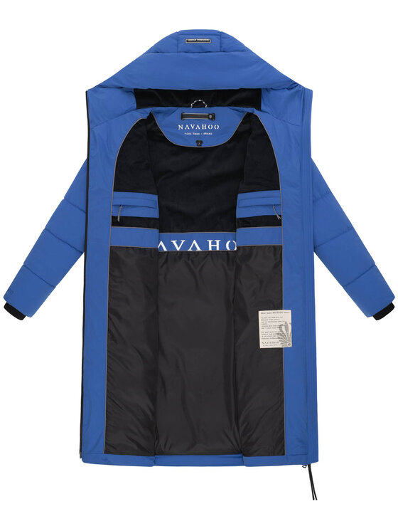 Navahoo Navahoo Kurtka zimowa Schokokuss Niebieski Regular Fit