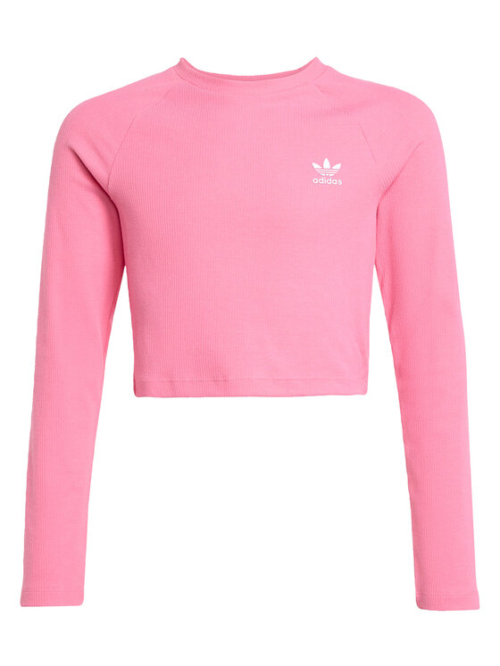 adidas adidas Majica JW2598 Ružičasta Slim Fit