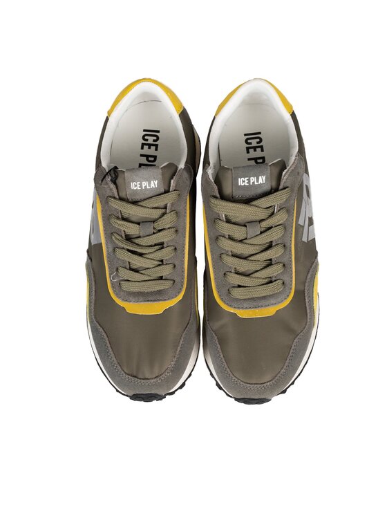 Ice Play Ice Play Sneakersy KORSER001M3NS1 Zelená
