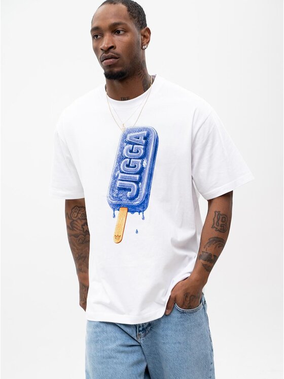 Jigga Wear Jigga Wear T-Shirt 132252 Biały Oversize