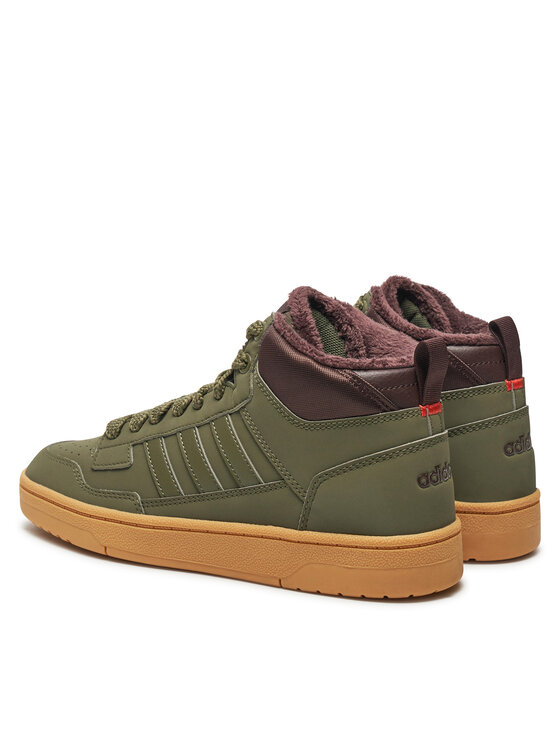adidas adidas Sneakers Rapid Court Mid Winterized JR2813 Grün