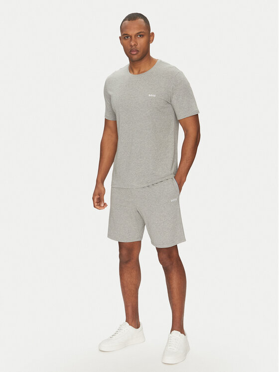 BOSS BOSS Спортивні шорти Mix&Match 50515314 Сірий Regular Fit