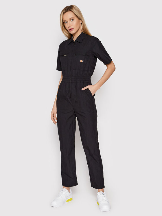 Dickies Jumpsuit Pacific DK0A4XM3BLK Schwarz Regular Fit Modivo