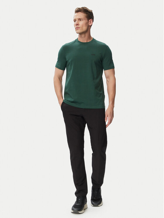 BOSS BOSS Majica Tee 50506373 Zelena Regular Fit
