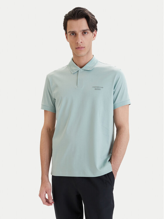 BOSS BOSS Polokošile PS Spirit70 50559801 Zelená Regular Fit