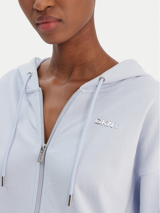 DKNY Sport DKNY Sport Mikina DP6J9665 Světle modrá Regular Fit