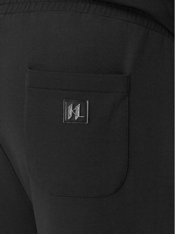 KARL LAGERFELD KARL LAGERFELD Pantaloni da tuta 705015 564902 Nero Regular Fit
