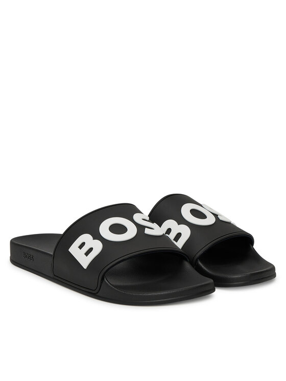 BOSS BOSS Natikače Kirk Slid 50498241 Crna