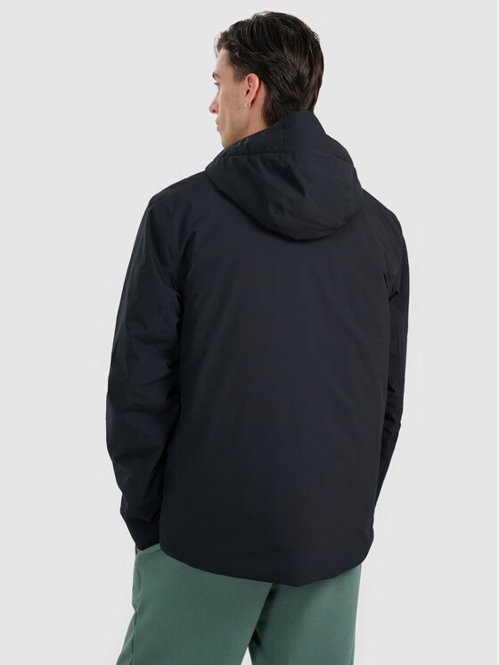 4F 4F Giacca di transizione 4FWAW25TTJAM0883-20S Nero Regular Fit