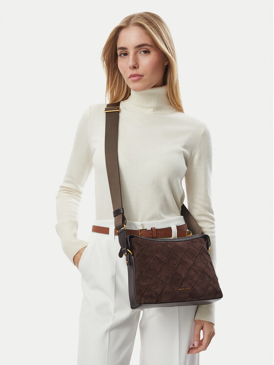 MICHAEL Michael Kors Torbica za okrog pasu 33F6GNIM2L Rjava