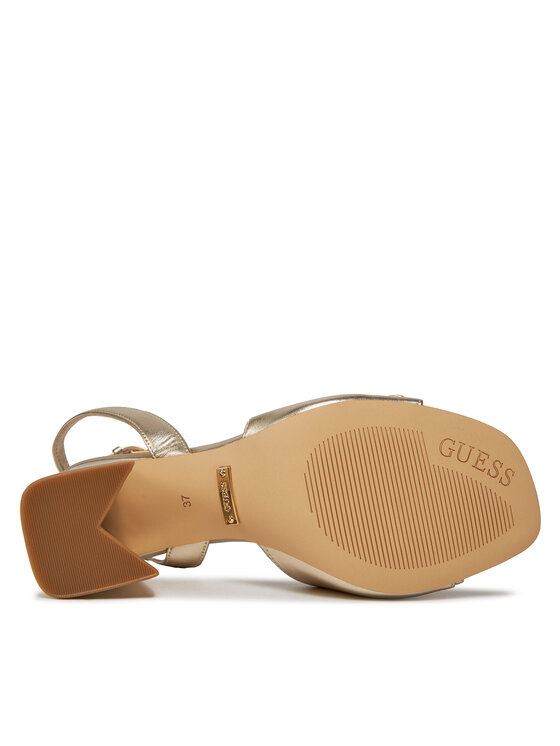 Guess Sandalen Kernara2 FLJKN2 ELE03 Goldfarben | Modivo.de