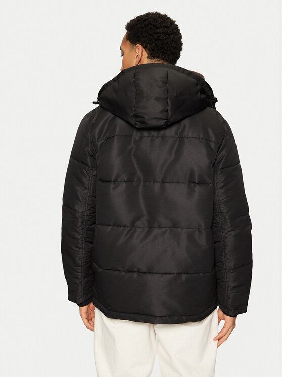 Gap Gap Vatovaná bunda 498565-00 Černá Regular Fit