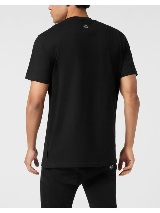 PHILIPP PLEIN PHILIPP PLEIN T-Shirt 26239 Czarny Regular Fit