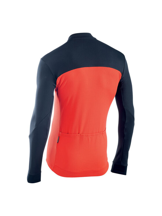 Northwave Northwave Koszulka rowerowa Force 2 Jersey Ls Full Zip Czarny Slim Fit
