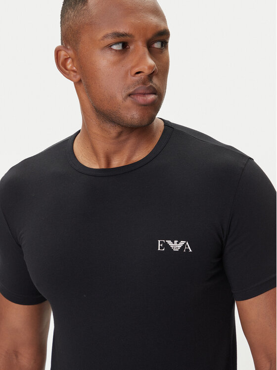 Emporio Armani Underwear Emporio Armani Underwear Komplekt kahest t-särgist EM001849 AF14131 MC005 Must Fitted Fit