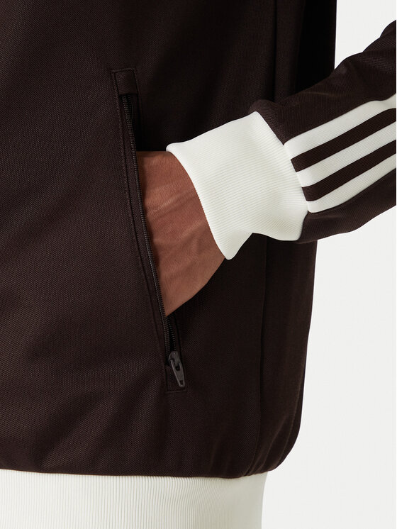 adidas adidas Džemperis ar kapuci adicolor Classic KE1665 Brūns Slim Fit