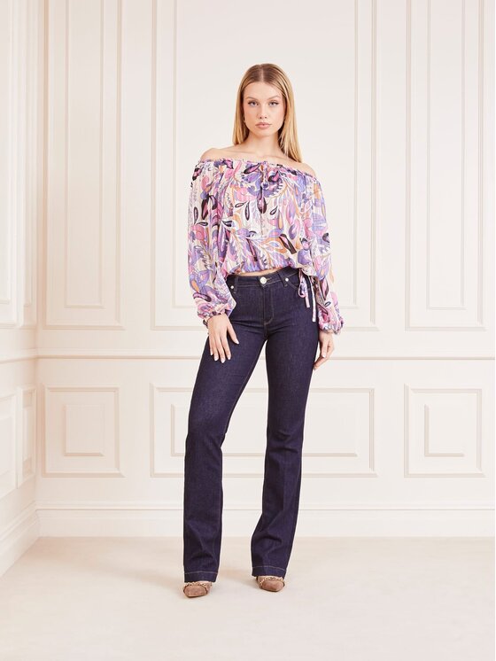 Guess Guess Τοπ 163487 Ροζ Classic Fit