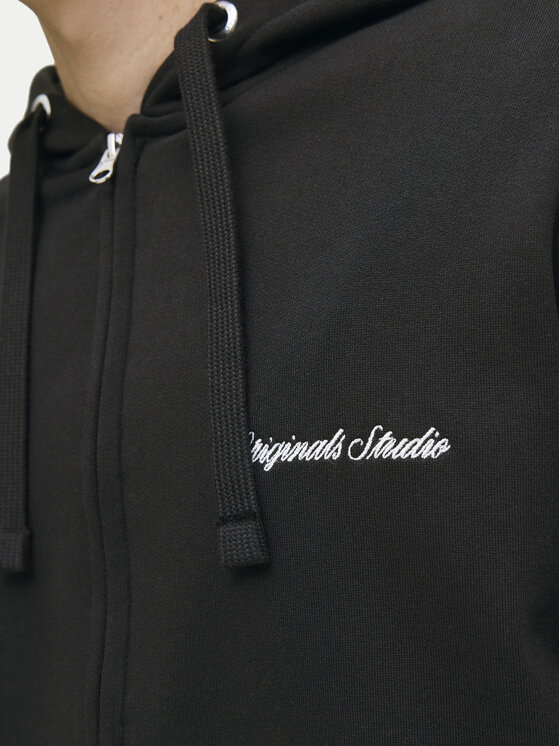 Jack & Jones Jack & Jones Felpa Norrebro Emb 12282901 Nero Regular Fit