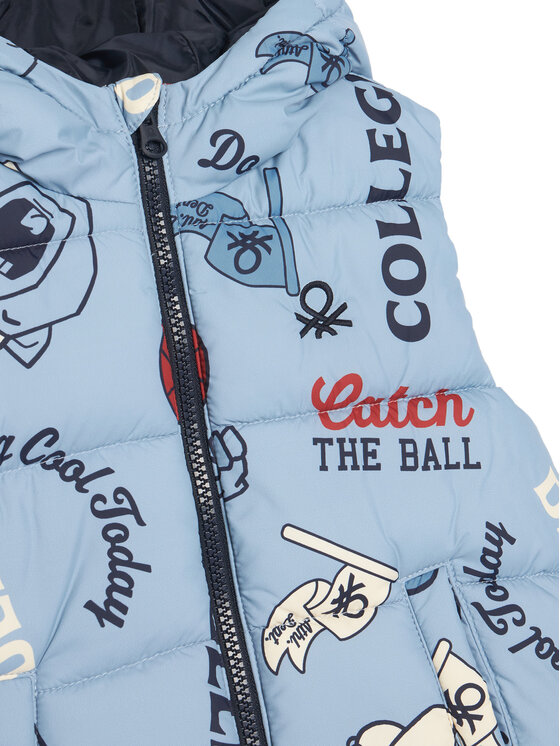 United Colors Of Benetton United Colors Of Benetton Жилет 2FORGJ00P Голубий Regular Fit