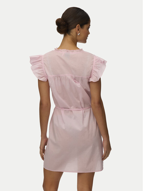 Vero Moda Vero Moda Vasaras kleita Line 10346970 Gaiši rozā Oversize