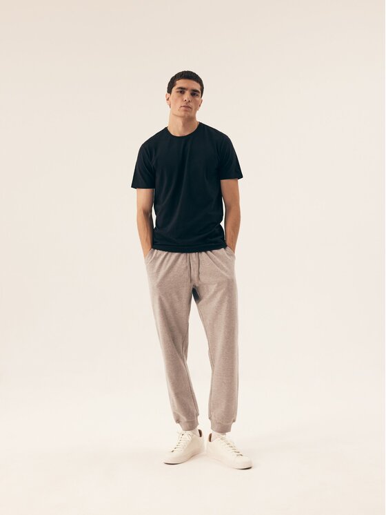 Henderson Henderson Komplet t-shirtów 42973 Czarny Regular Fit