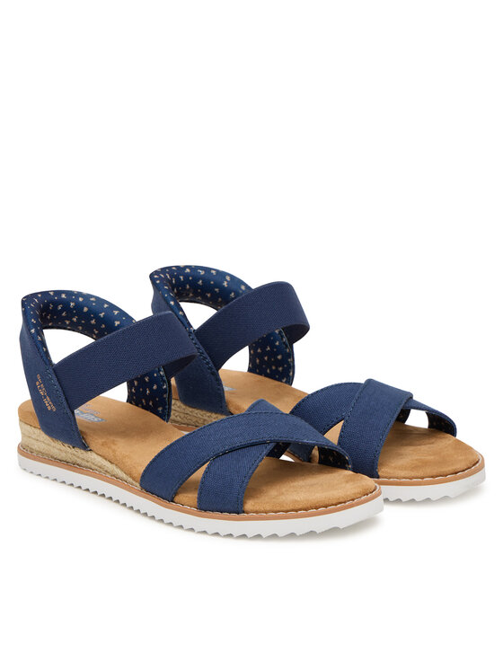 Skechers Skechers Szandál BOBS Desert Kiss - Golden Lily 114418/NVY Sötétkék