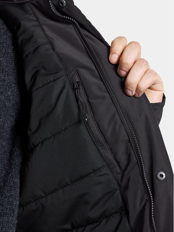 Didriksons Didriksons Зимно яке Stefan Usx Jkt 505041 Черен Regular Fit