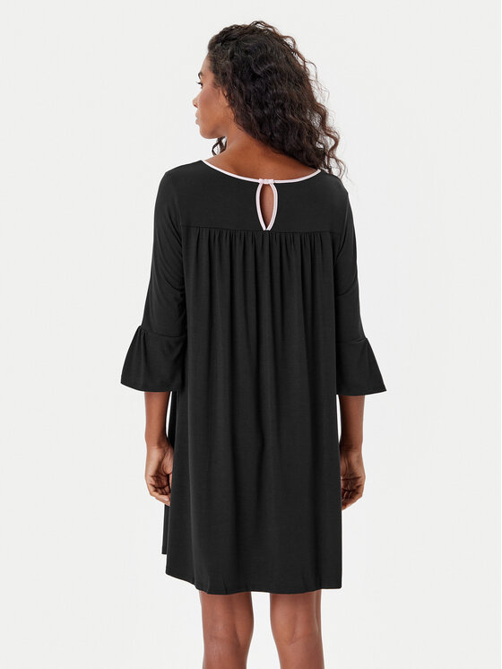 Kate Spade Kate Spade Spavaćica KSI51506 Crna Relaxed Fit