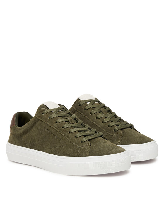 Tommy Hilfiger Tommy Hilfiger Tenisice Premium Dress Cupsole FM0FM05573 Kaki