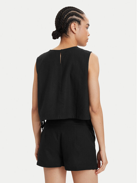 Tommy Jeans Tommy Jeans Top DW0DW22779 Nero Regular Fit