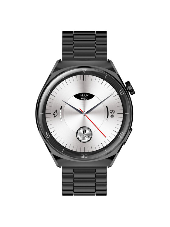 Garett Garett Smartwatch V12_CZAR Czarny
