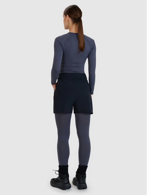 4F 4F Szorty 4FWSS25TFSHF0994-20S Czarny Regular Fit