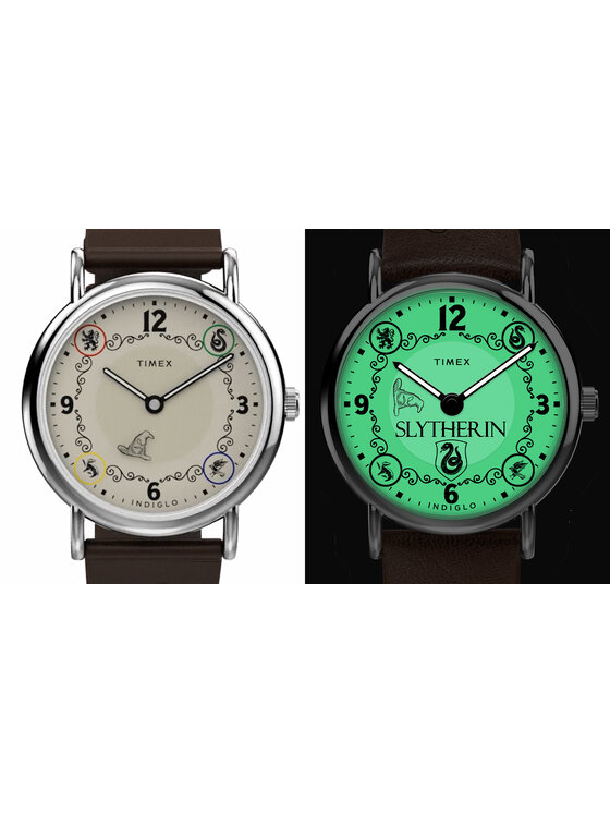 Timex Timex Hodinky TW2Y76400 Hnědá