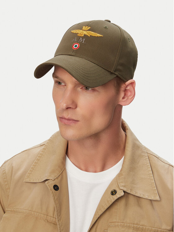 Aeronautica Militare Aeronautica Militare Czapka z daszkiem 261HA1100UCT02848 Zielony