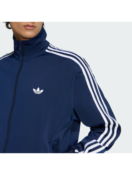adidas adidas Džemperis Firebird KD8313 Tamsiai mėlyna Loose Fit