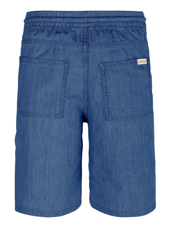 Calvin Klein Jeans Calvin Klein Jeans Шорти з тканини IB0IB02423 Голубий Regular Fit