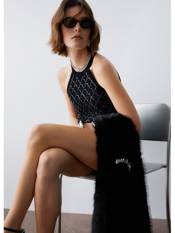 Liu Jo Liu Jo Maglione PA6048MS99E22222 Nero Regular Fit