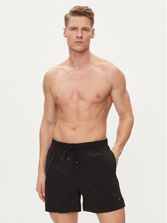 Tommy Hilfiger Tommy Hilfiger Úszónadrág UM0UM03280 Fekete Regular Fit