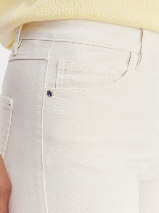 Morgan Morgan Džinsai 251-PETROI1 Balta Slim Fit