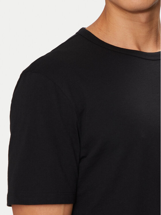 HUGO Hugo 2 marškinėlių komplektas Naolo 50522383 Juoda Regular Fit