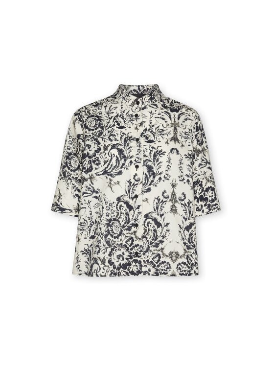 Elena Mirò Elena Mirò Camicia 5011P100320N001 Nero Boxy Fit